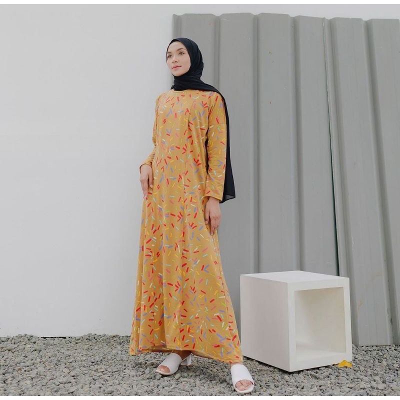 Preloved Maudy Dress by Vanilla Hijab || Preloved Vanilla Hijab