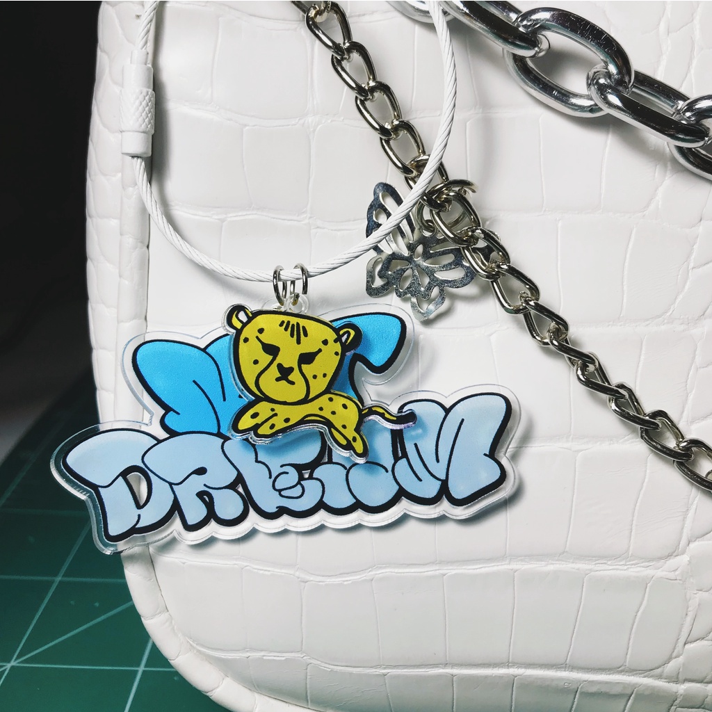Gantungan Kunci Keychain Akrilik NCT DREAM doodle Beatbox [ Keychain Keyring Acrylic ] Chibi Cute Fa