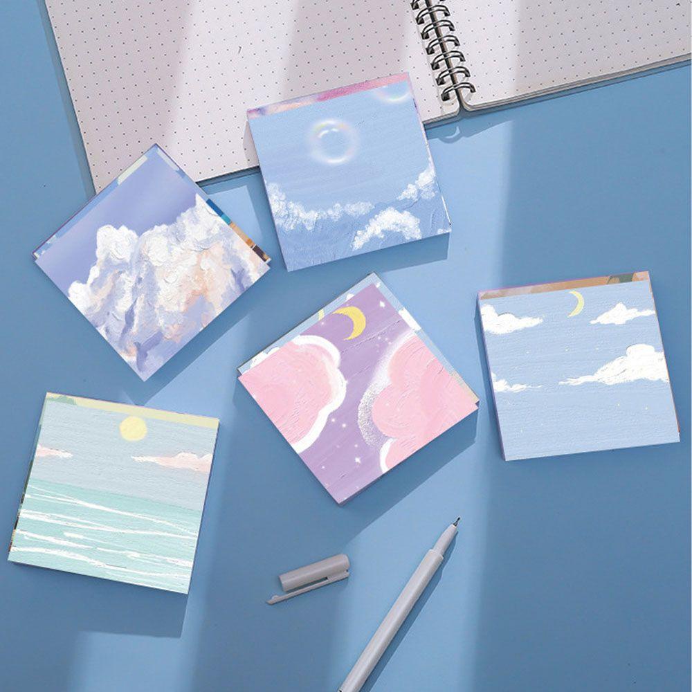 R-flower 90halaman Memo Pad Diary Perlengkapan Kantor &amp; Sekolah Loose Leaf Handbook Decor Notepad