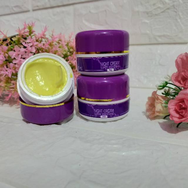 Ns skincare night super whitening