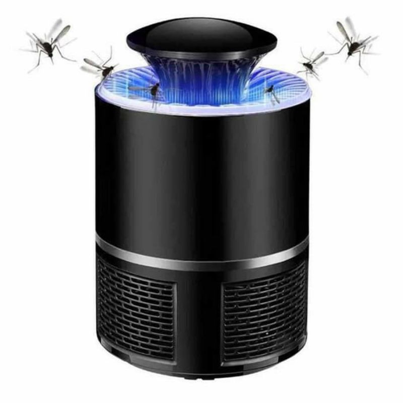 Perangkap Nyamuk Jebakan Lalat Kipas Lampu LED UV Ultraviolet Elektrik