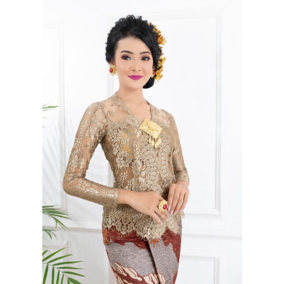 Kain Kebaya Metalik Glossy Premium Rijek Halus Grade B
