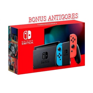 Nintendo Switch V2 Console New Free Anti gores