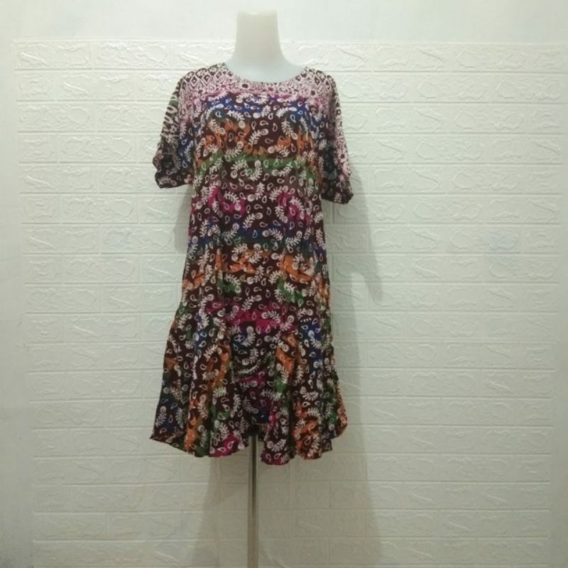 Dress Batik Lie Ing model Fish Tail