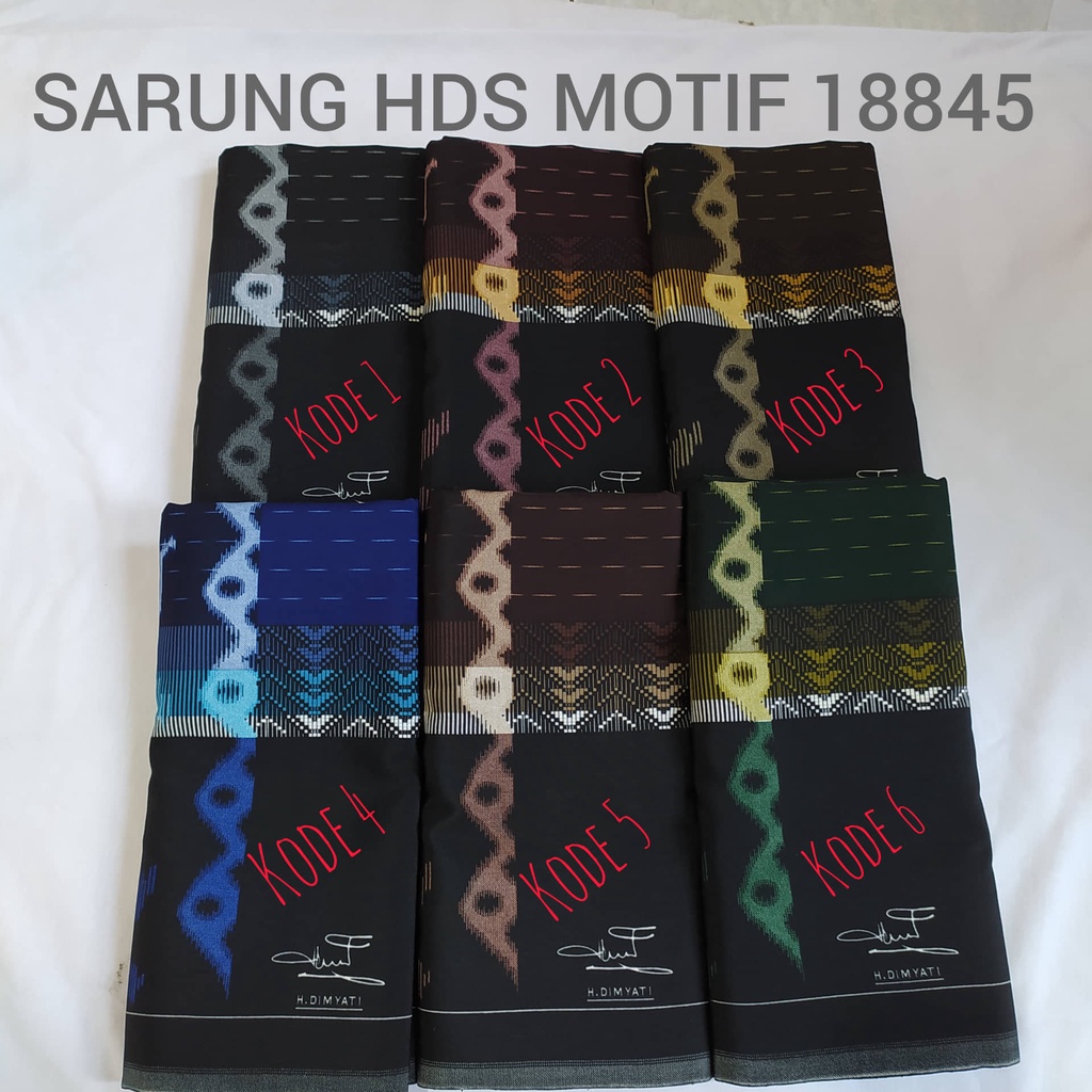 SARUNG HDS MOTIF GERIMIS/ KODE 158845