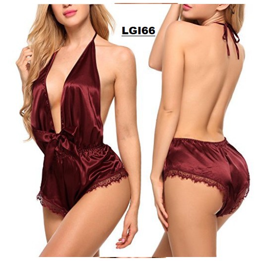 Lingerie Baju Tidur Sexy Babydoll Terusan Celana LGI