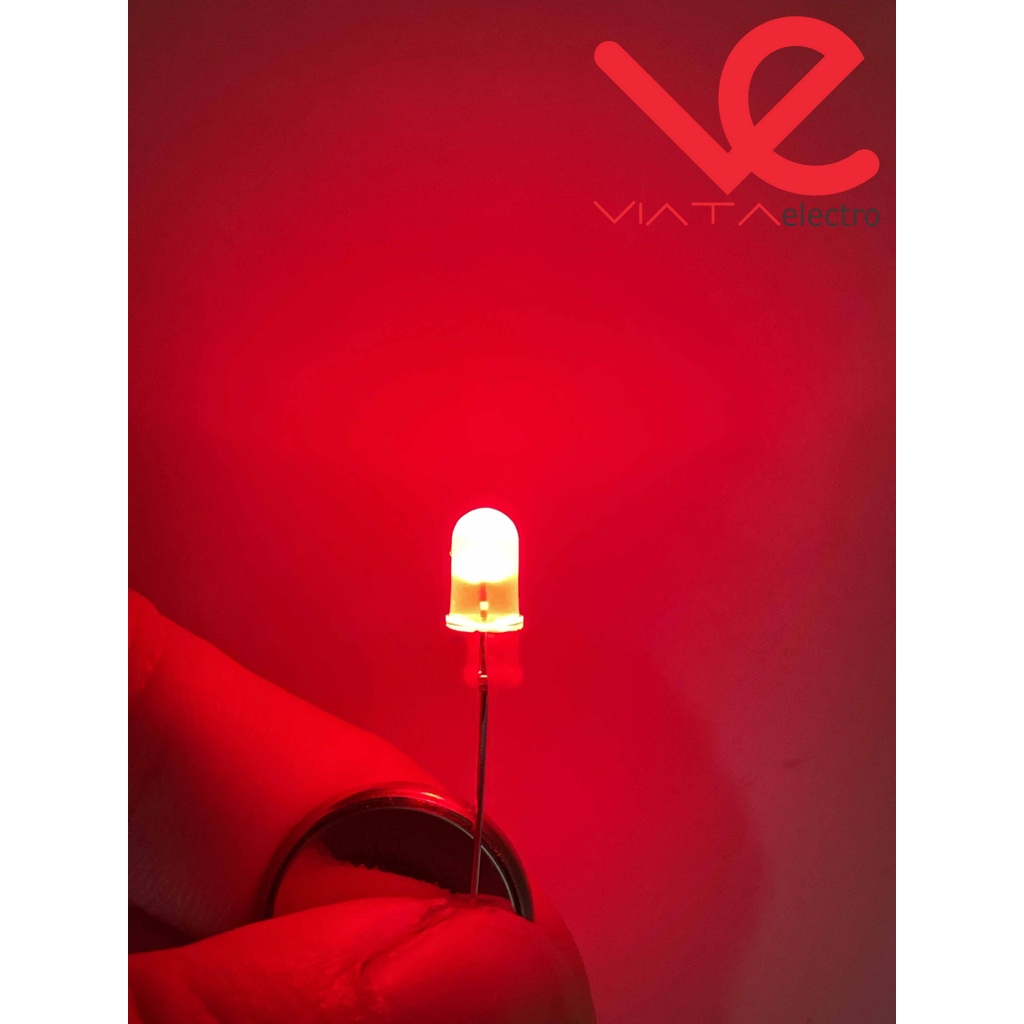 LED 5mm MERAH MURAH 1000pcs LED KEPALA MERAH MERAH-MERAH LED LAYANGAN LED KECIL