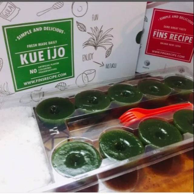 Kue ijo fins recipe