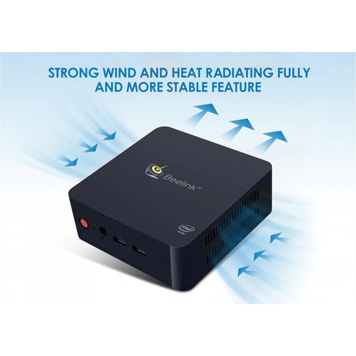 TOP5054 BEELINK L55 - Intel Broadwell Processor i3-5005U RAM 8GB ROM 256GB