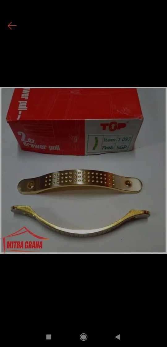 Tarikan Laci Lemari Jendela Pintu Top 097 Sgp Wurgde 4575si Mgj