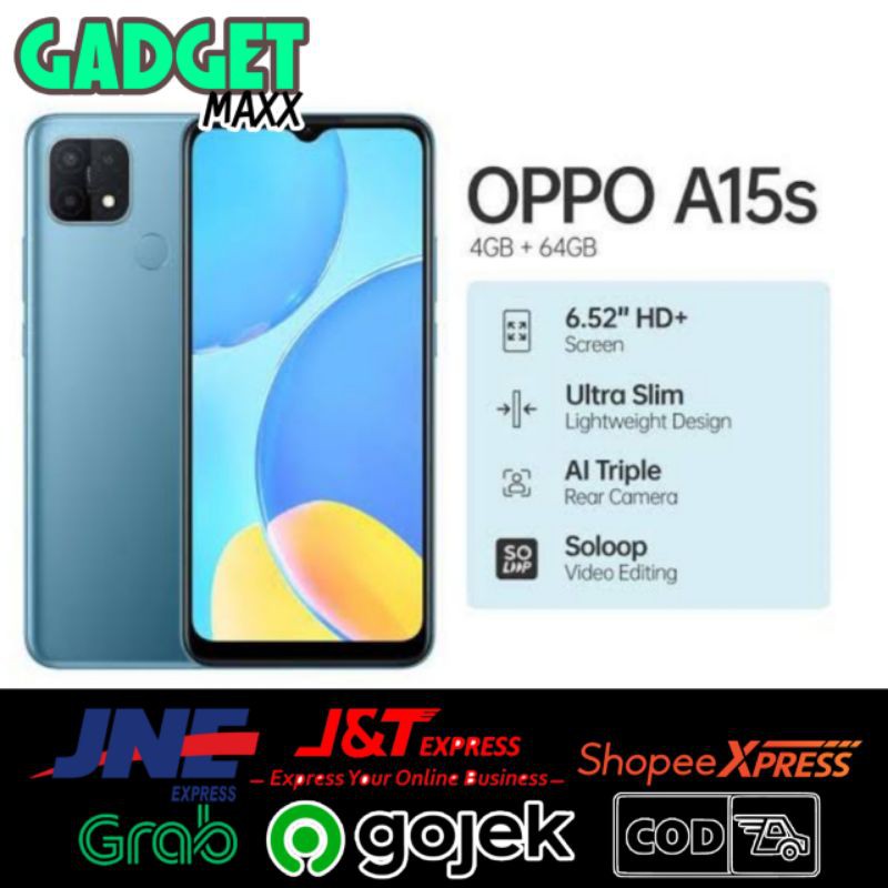 OPPO A15S RAM 4 INTERNAL 64