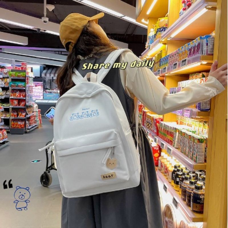 TAS RANSEL OK007 - TAS - TAS IMPORT - RANSEL KOREA - BACPACK - RANSEL WANITA MURAH