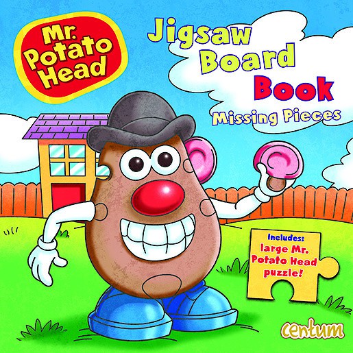 Jigsaw Board Book Missing Pieces - Mr Potato Head