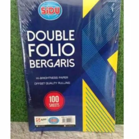 

Penawaran Terbaik DOUBLE FOLIO BERGARIS 100 SHEETS