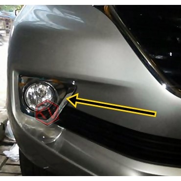 Ring Fog Lamp / Variasi Lampu Kabut Grand New Avanza / Great New Xenia