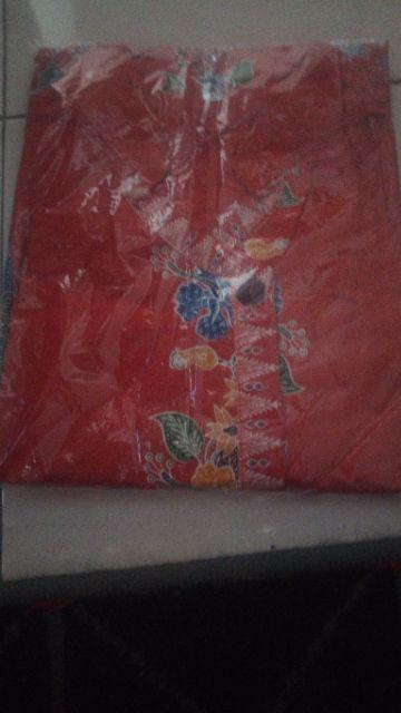 Aserehe Zigzag Tunik Jumbo Batik Mataraman Sogan Camaline Seragam Kantor Kerja Xxl Ld 132 - Modern