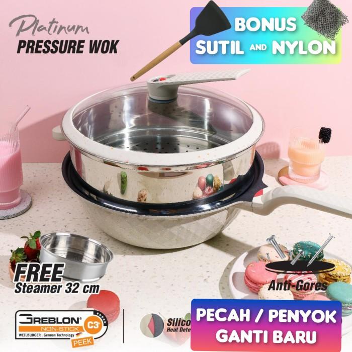 Steincookware Stein Pressure Cooker 32 Cm Kualitas Terbaik
