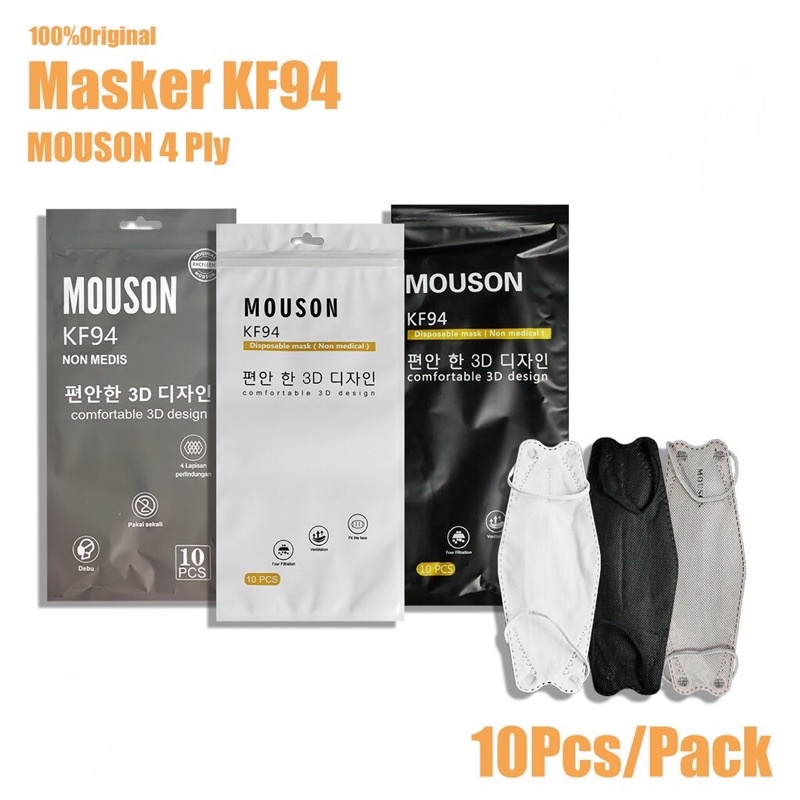 Mouson Masker KF94 isi 10Pcs