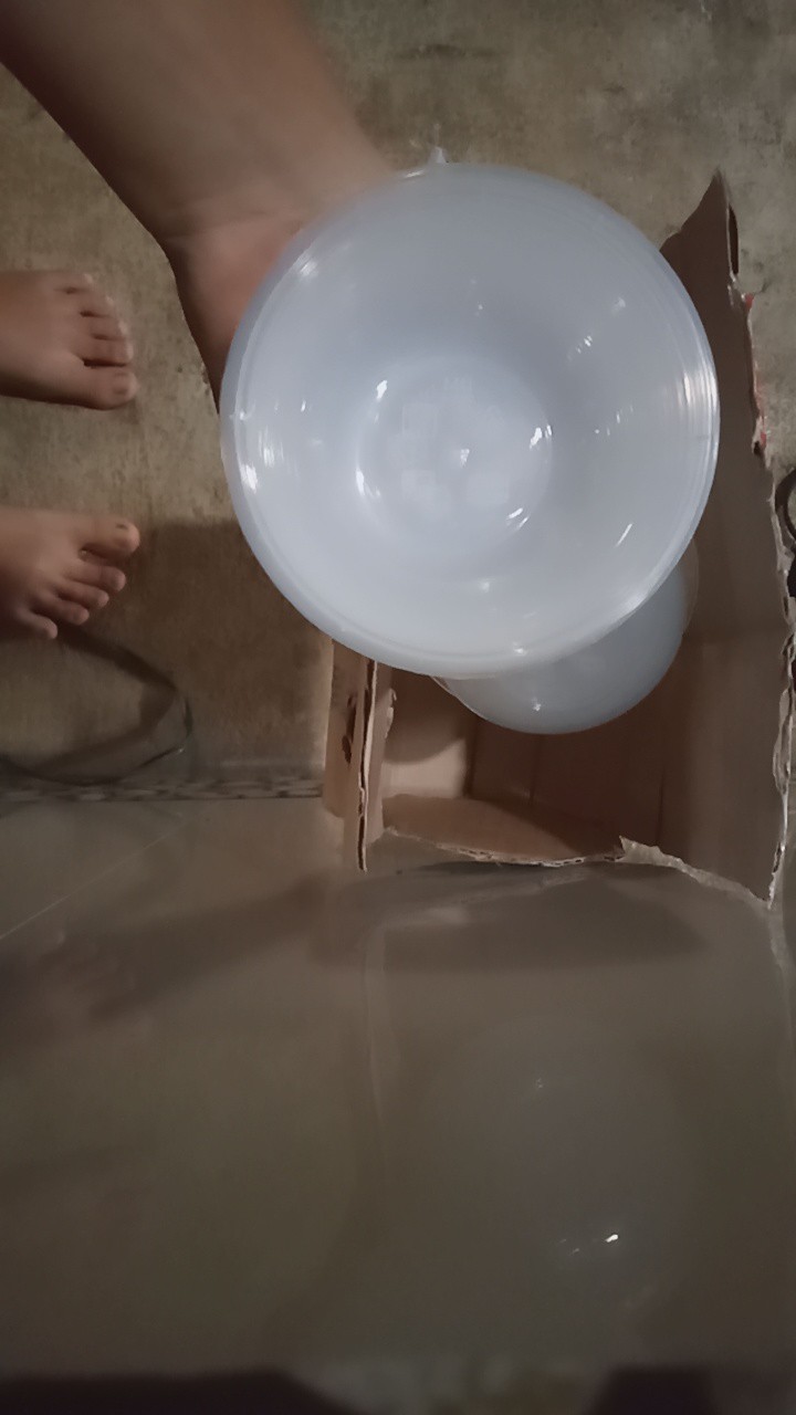 Thinwall Bulat 200ml / Mangkok Plastik / Packaging / Cup Salad / Food Container Bowl - Dm - Ecer