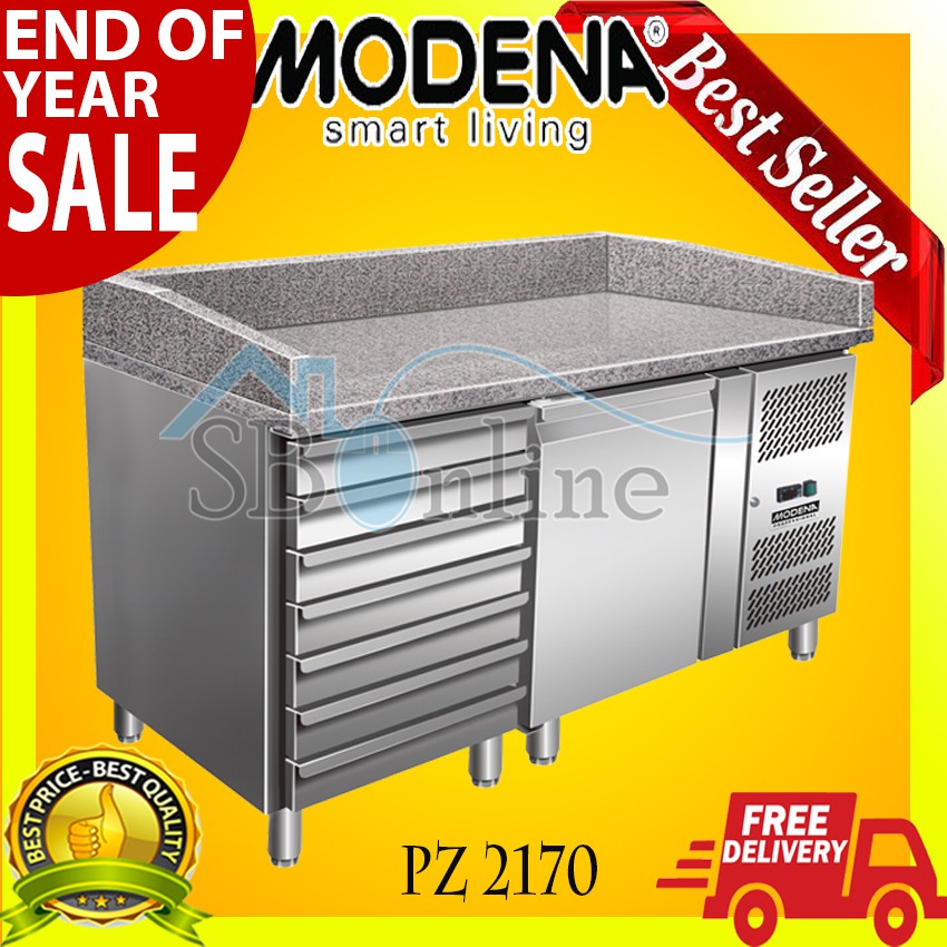 MARBLE TOP PIZZA COUNTER CHILLER MODENA PZ 2170