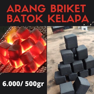 Jual Arang Briket Batok Kelapa 500gr | Shopee Indonesia