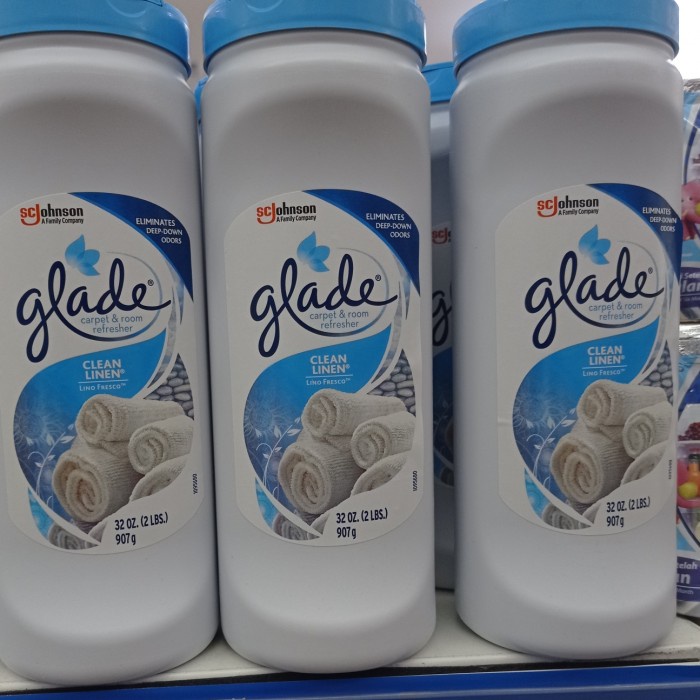 glade carpet and room clean linen 907gr