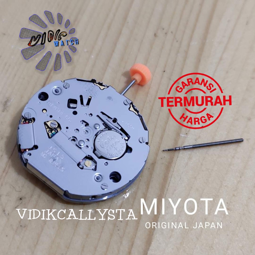 Mesin jam Tangan Miyota Js15 Js-15 Original Movement JS15 Asli