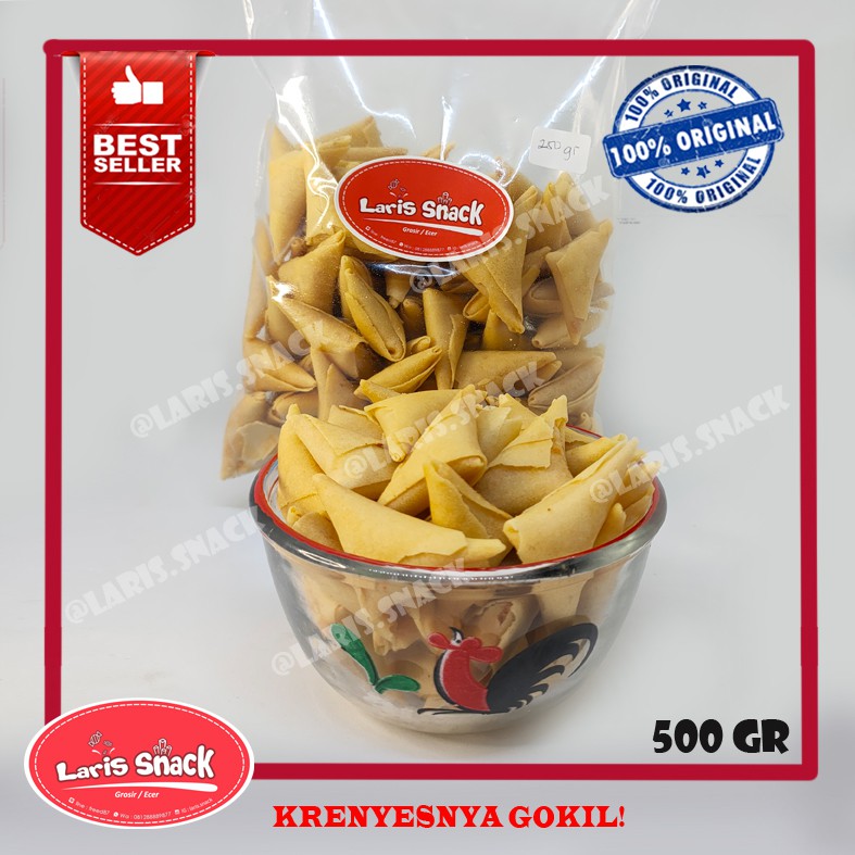 

Samosa Special/Sarikaya/Gurih/Renyah Manis Pedas Kiloan Curah 500 Gram