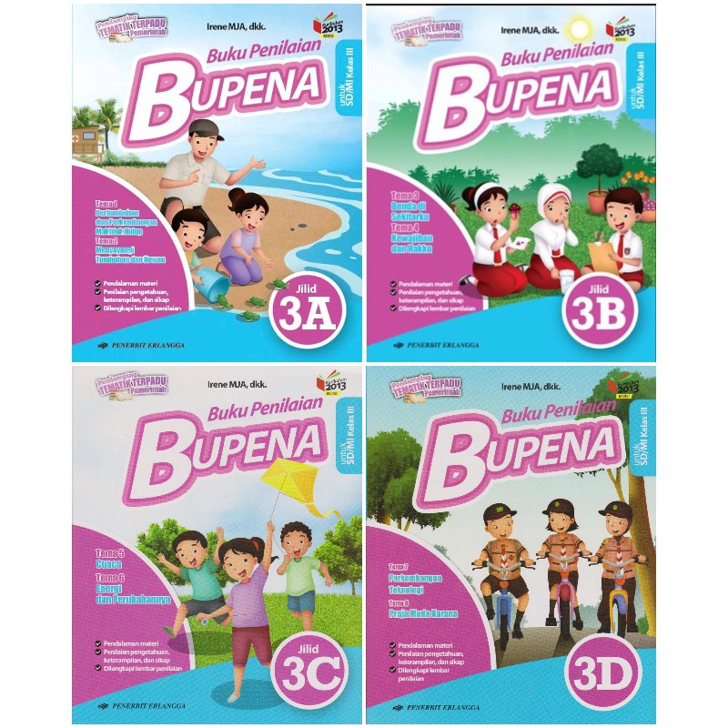 BUPENA 3A 3B 3C 3D KURIKULUM 2013 REVISI ERLANGGA KELAS 3
