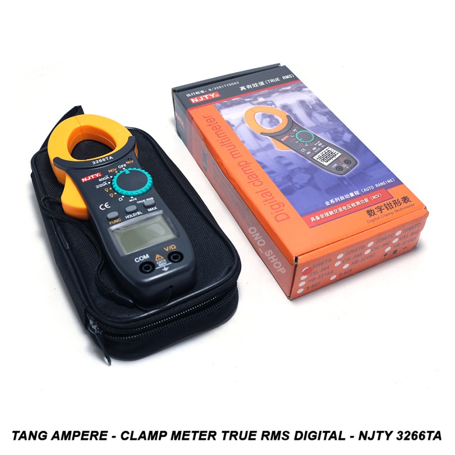 Tang Ampere - Clamp Meter True RMS Digital