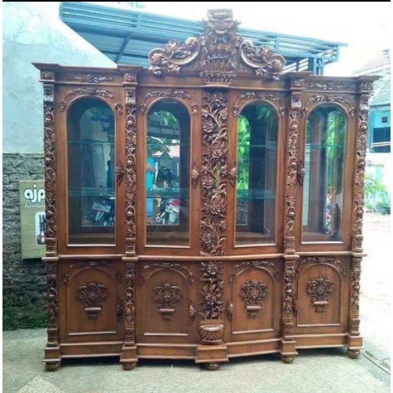 lemari hias/ bufet hias jati jepara
