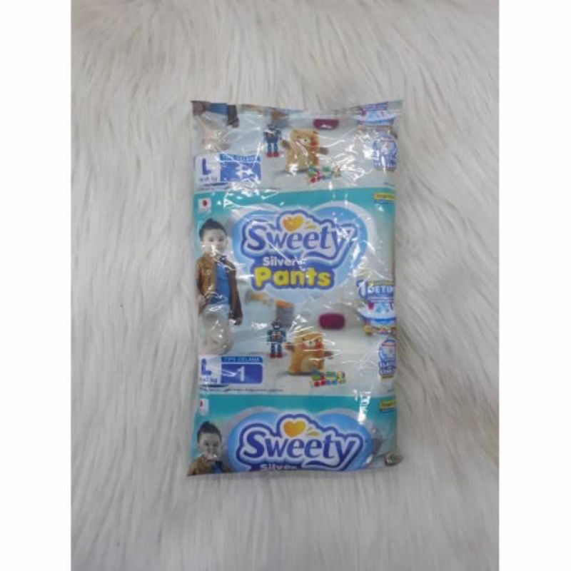 POPOK SWEETY SILVER L1 - POPOK MURAH BAYI