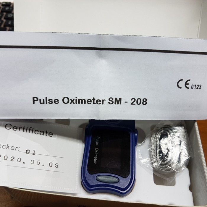 Sammora Alat Ukur Kadar Oksigen Dalam Darah Dengan Jari /  Pulse Oxymeter