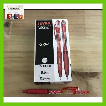 

Silutala- Pulpen Gel Joyko Gp-265 Q-Gel 0.5Mm / Pulpen Joyko Q-Gel ( Perpc ) - Biru -Ori.