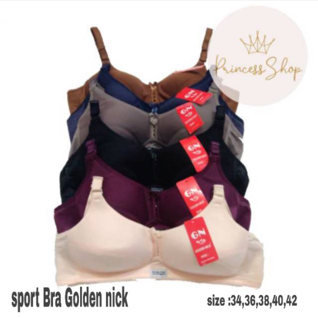 Bh Golden Nick Tanpa Kawat Busa Tipis Kait 2 / Bh Golden Nick 364 / 365 / 370 Terlaris