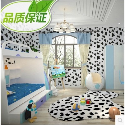 WALLPAPER STIKER STICKER DINDING MOTIF SAPI STICKER UNTUK DEKORASI DINDING KAMAR KMK 801 DEKORASI RUMAH RUANG TIDUR ANAK ANAK CEWEK COWOK DEKOR MOTIF KULIT SAPI COWO HITAM PUTIH