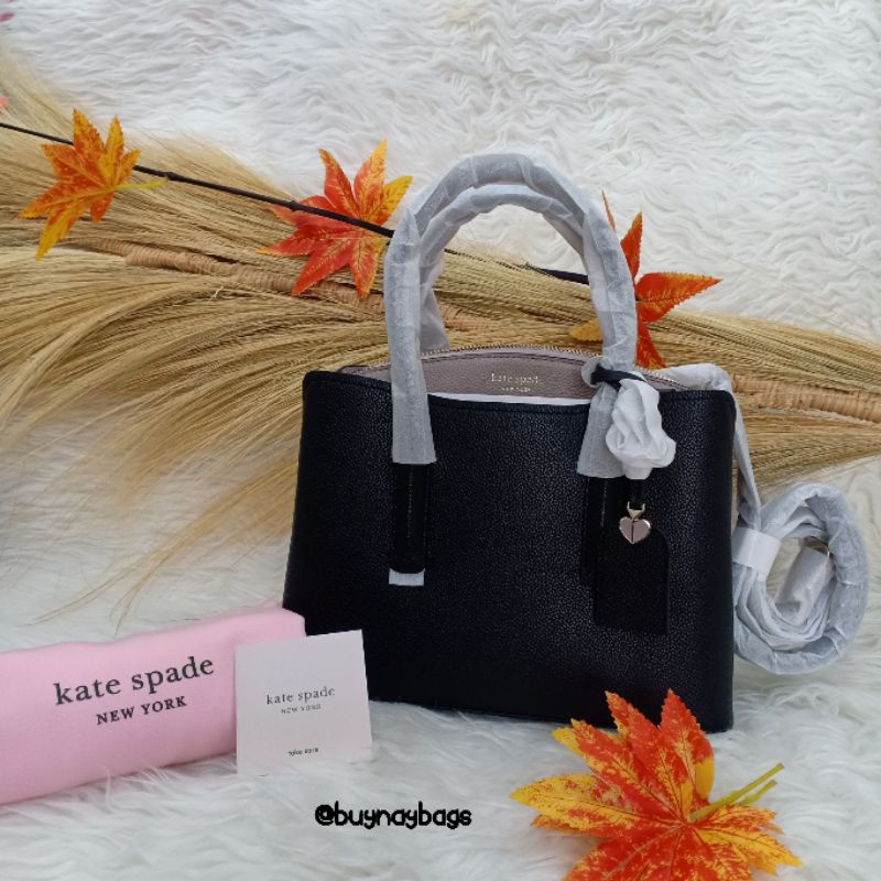 Tas Kate Spade Margaux medium black warmtaupe