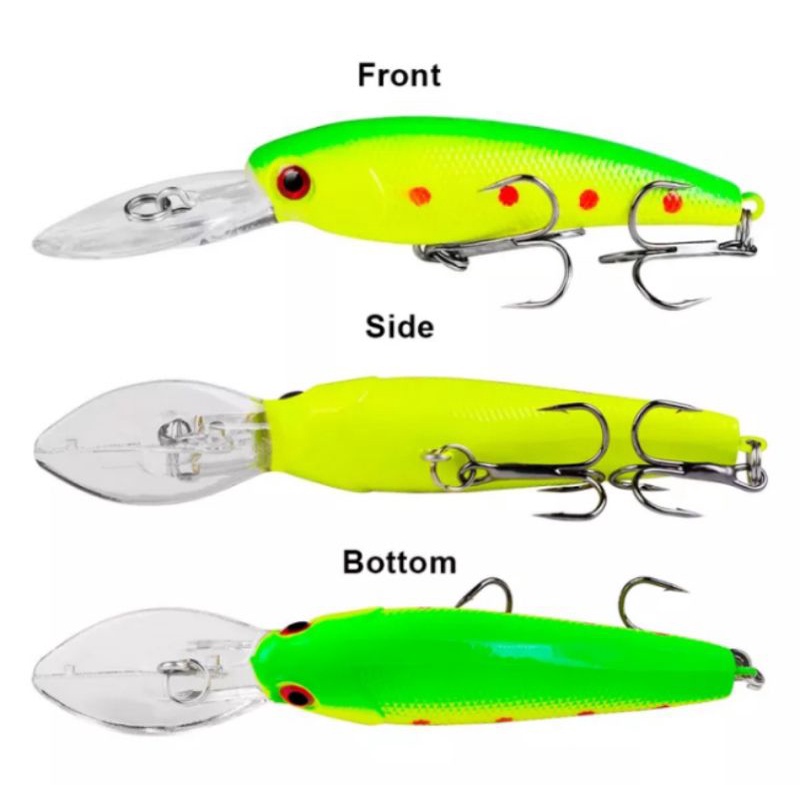 ( MS25 ) Umpan minnow floting 9 cm 7.2 gram