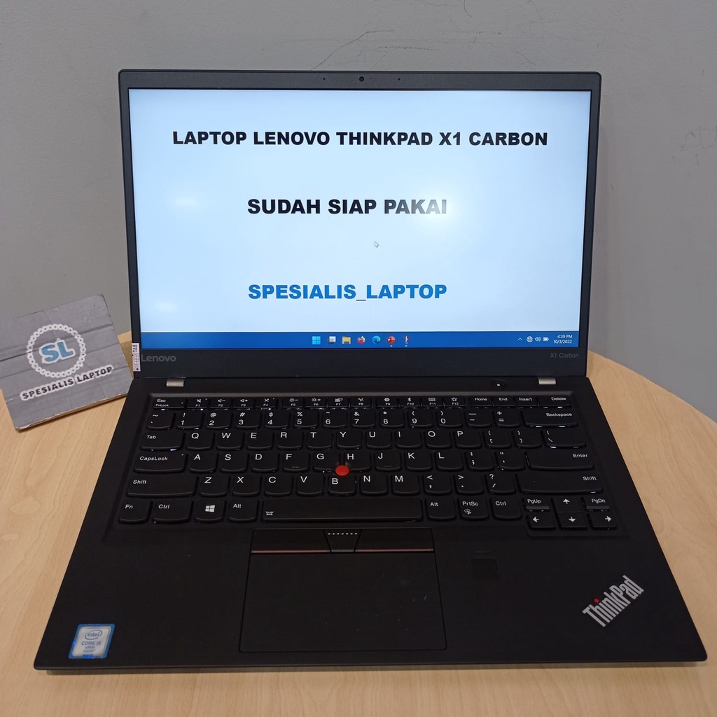 Lenovo Thinkpad X1 Carbon Intel Core i7 7600U 16GB SSD 512GB Win10 Pro Black