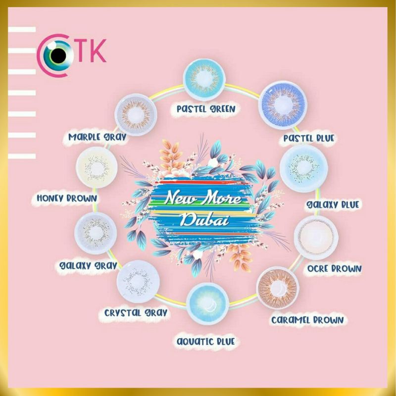 {BISA COD} SOFTLENS NEW MORE DUBAI BY CTK MINUS -2.50 SD -4.00