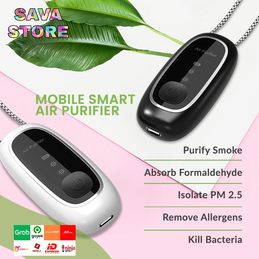 Wearable Air Purifier Necklace Mini Personal Portable Air Freshener Ionizer - TYGRIS PERSONAL IONIZER AIR
