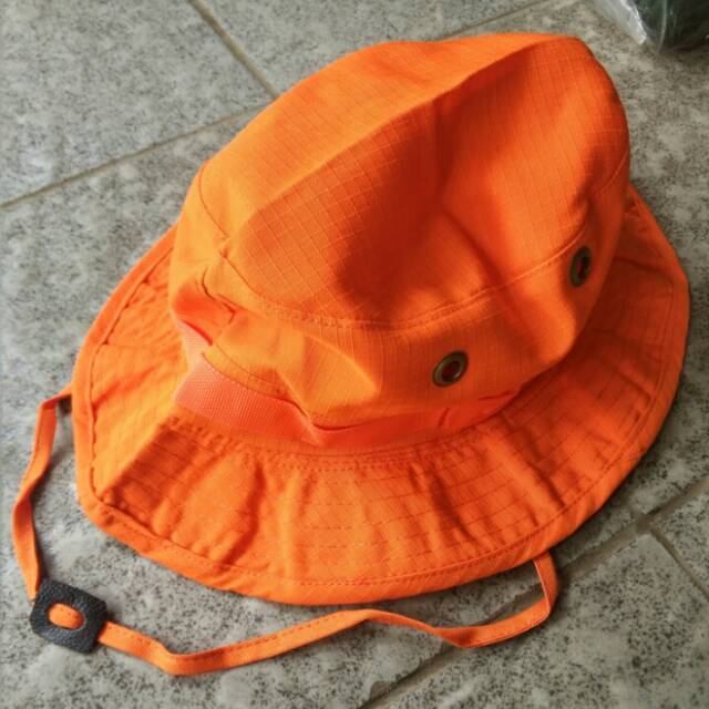 (Cod)Topi rimba orange/topi tactical outdoor