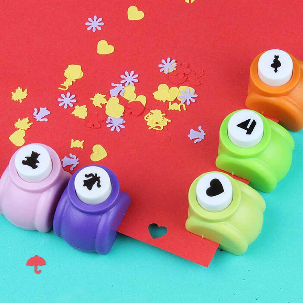 

1 pcs Mini Scrapbook Punch Handmade Cutter Printing Diy Paper Hole Puncher Shape