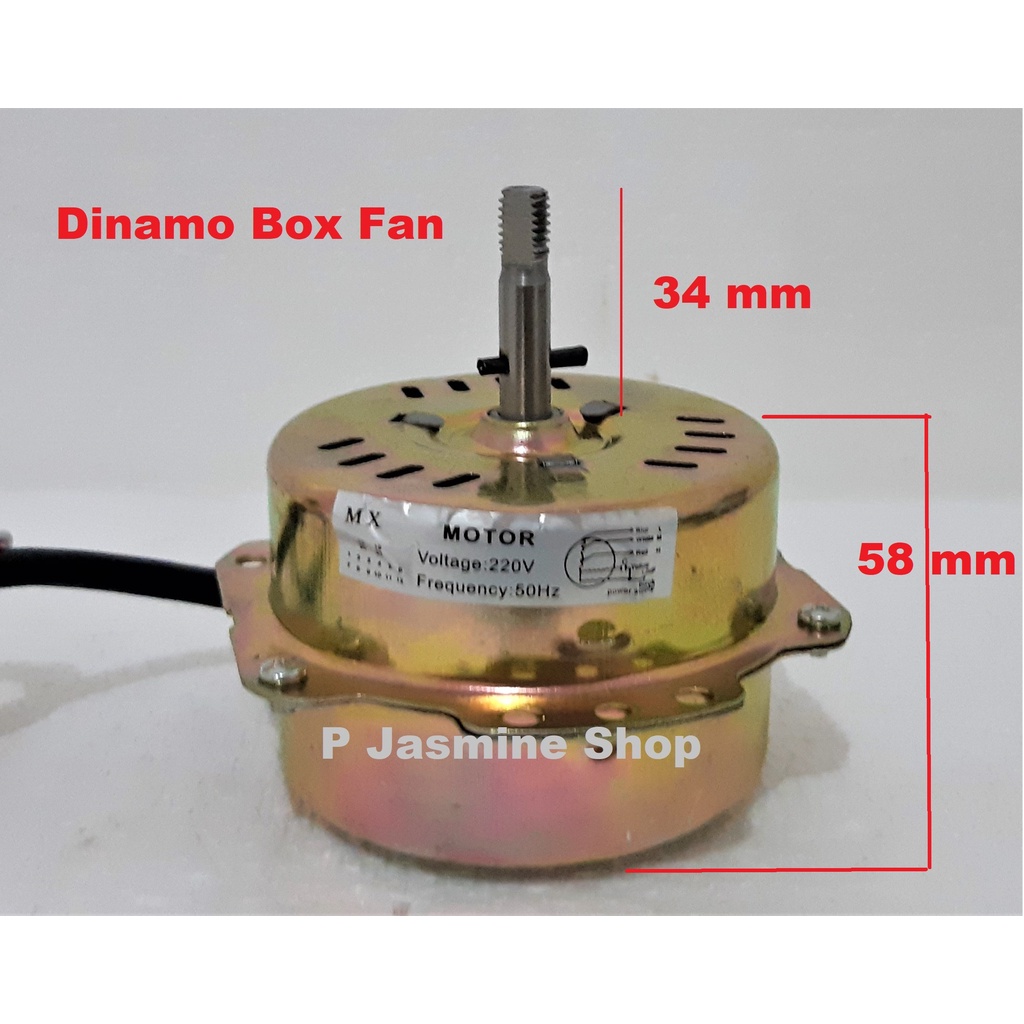 DINAMO KIPAS ANGIN BOX FAN MASPION