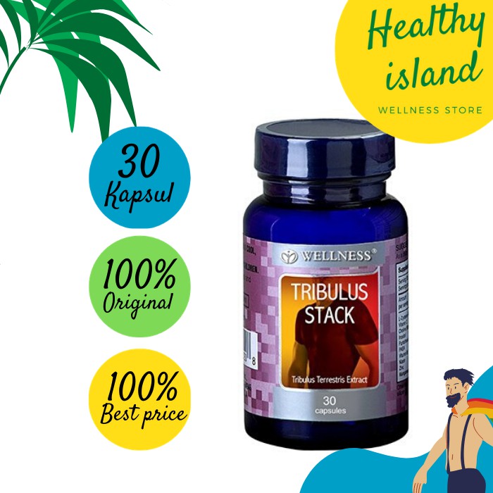 Wellness Tribulus Stack - 30 Kapsul