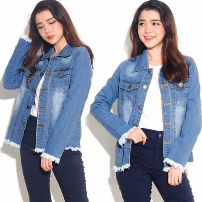 Jaket Jeans CHLOE FRINGE