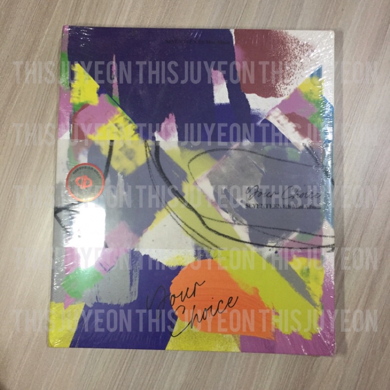 SEVENTEEN YOUR CHOICE album beside ver sealed svt yc