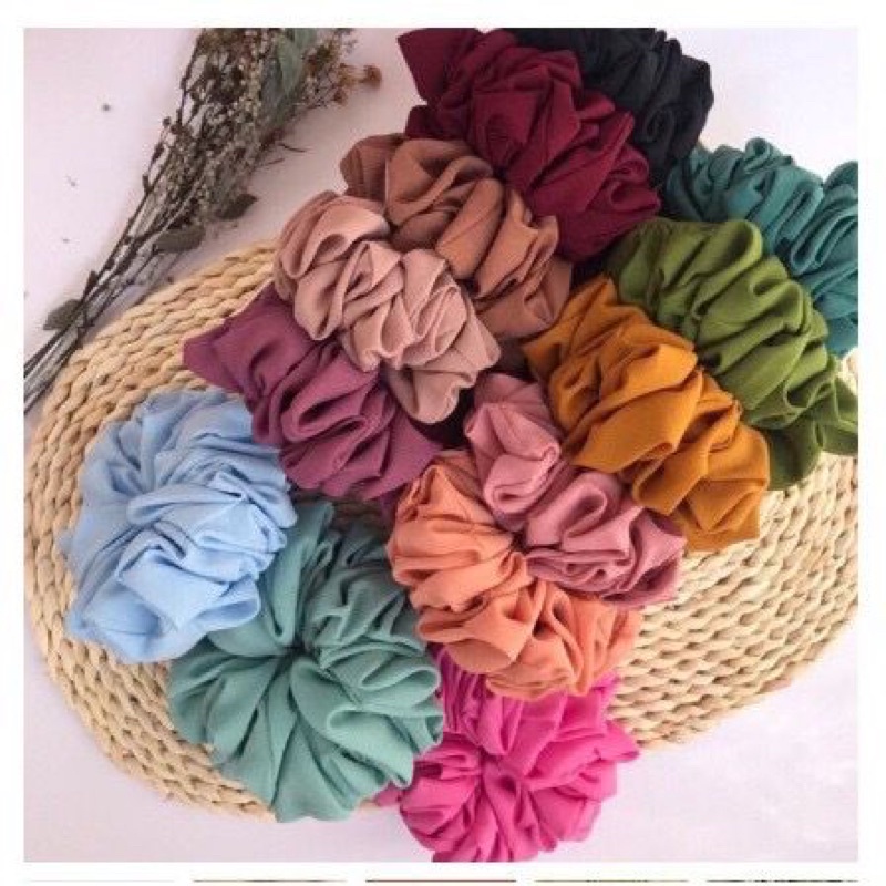 DM SHOP HIJAB SCRUNCHIE / IKAT KONDE HIJAB