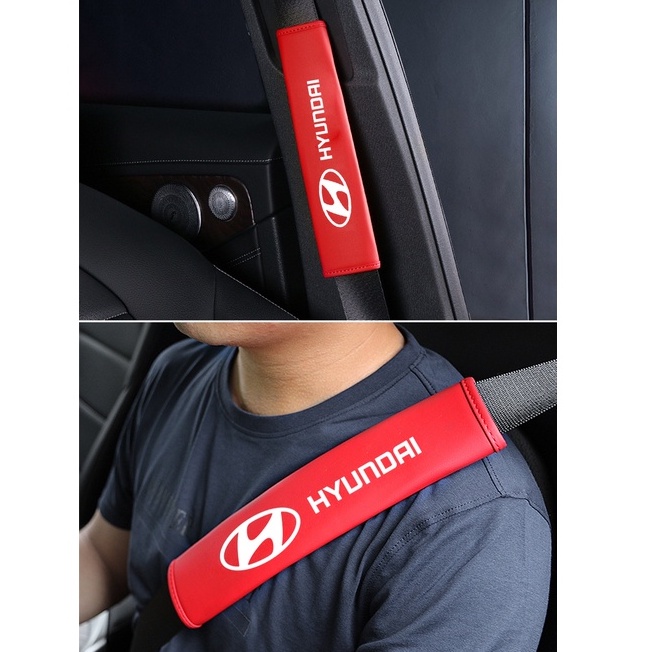 G-club Cover Sabuk Pengaman Mobil Universal Bahan Kulit Untuk Hyundai