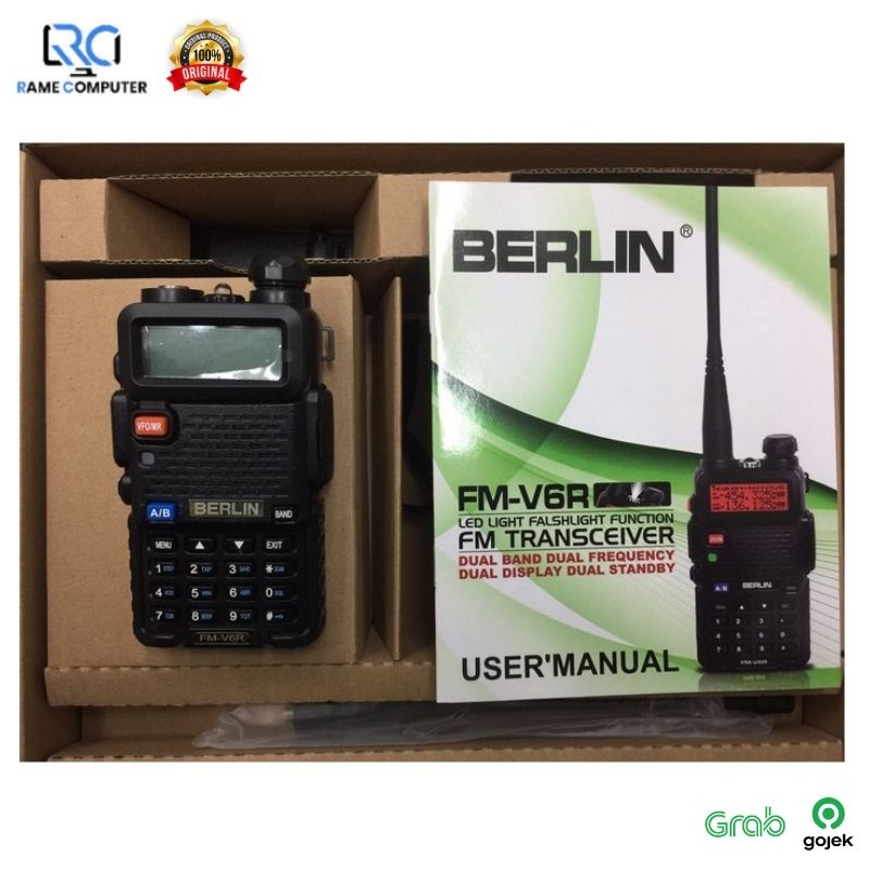 HT HANDY TALKIE BERLIN FM-V6R DUAL BAND